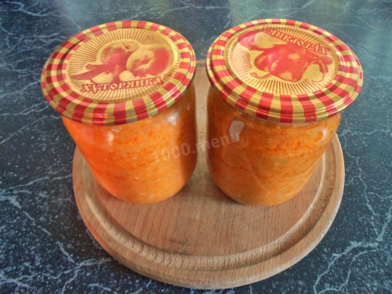 Шаг 10 приготовления Кабачковая икра с майонезом через мясорубку