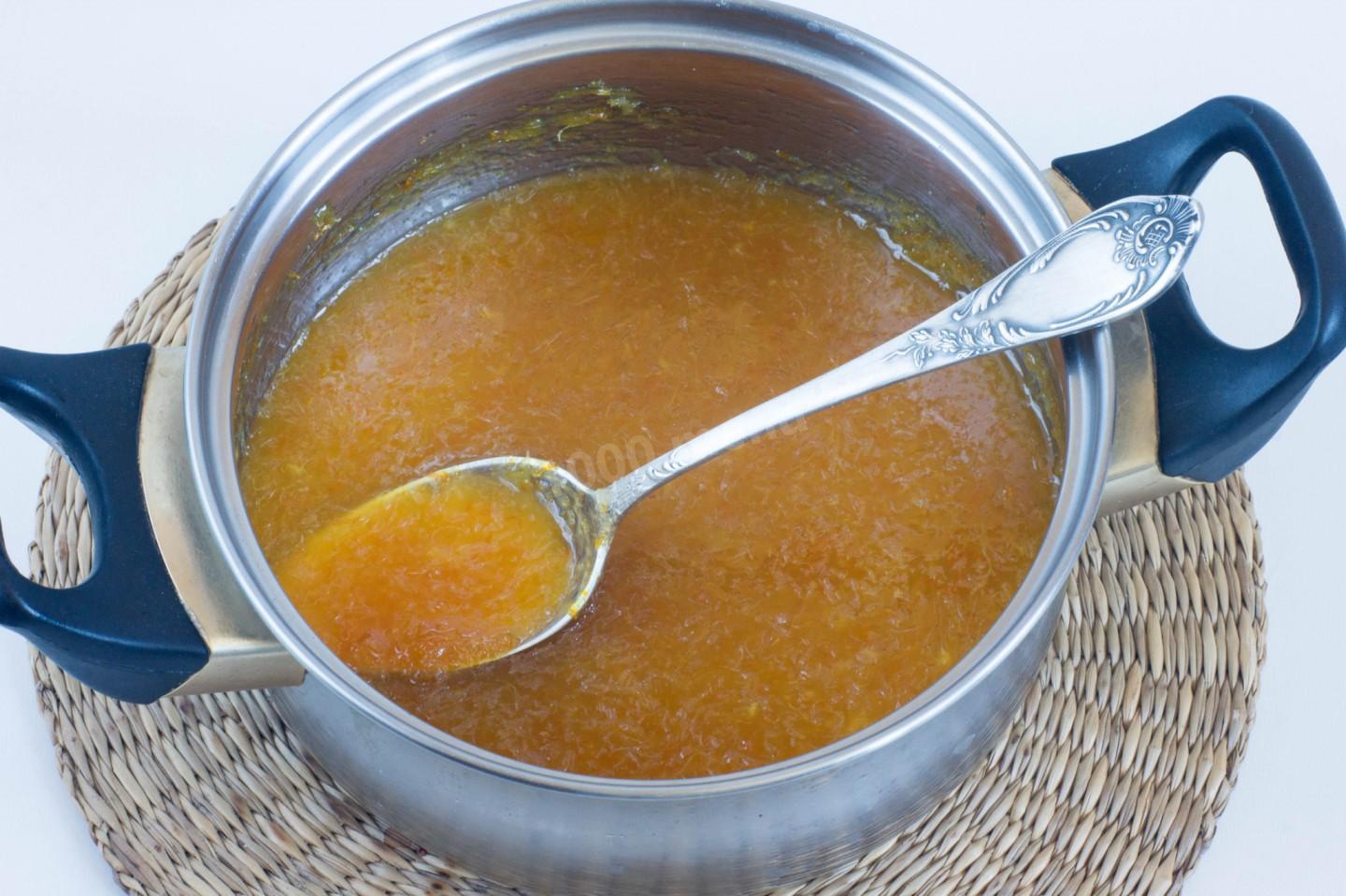 Шаг 6 приготовления Апельсиновый джем
